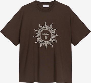 ruda OH APRIL Marškinėliai 'Sun': priekis