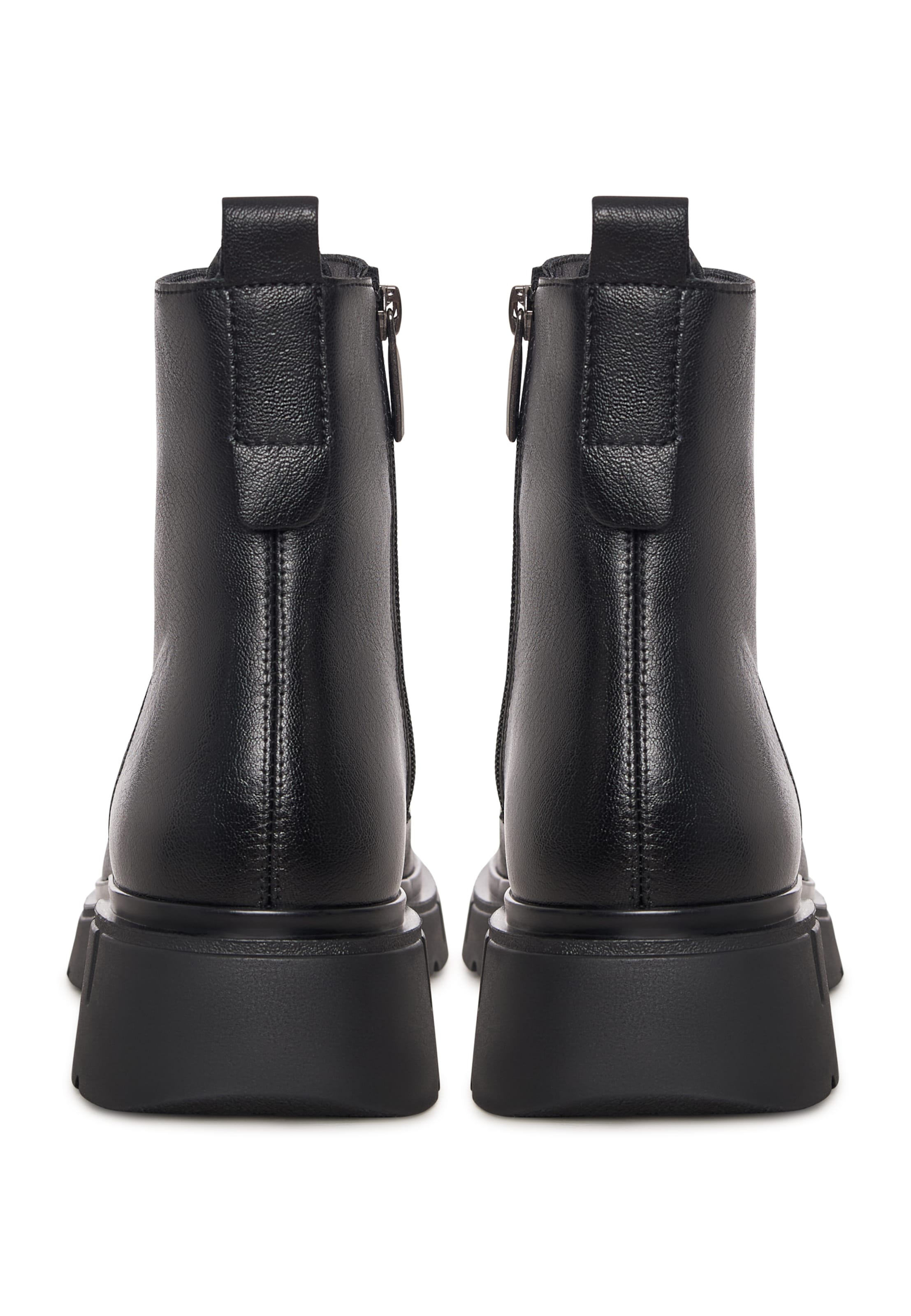 CESARE GASPARI Schnürstiefelette in Schwarz