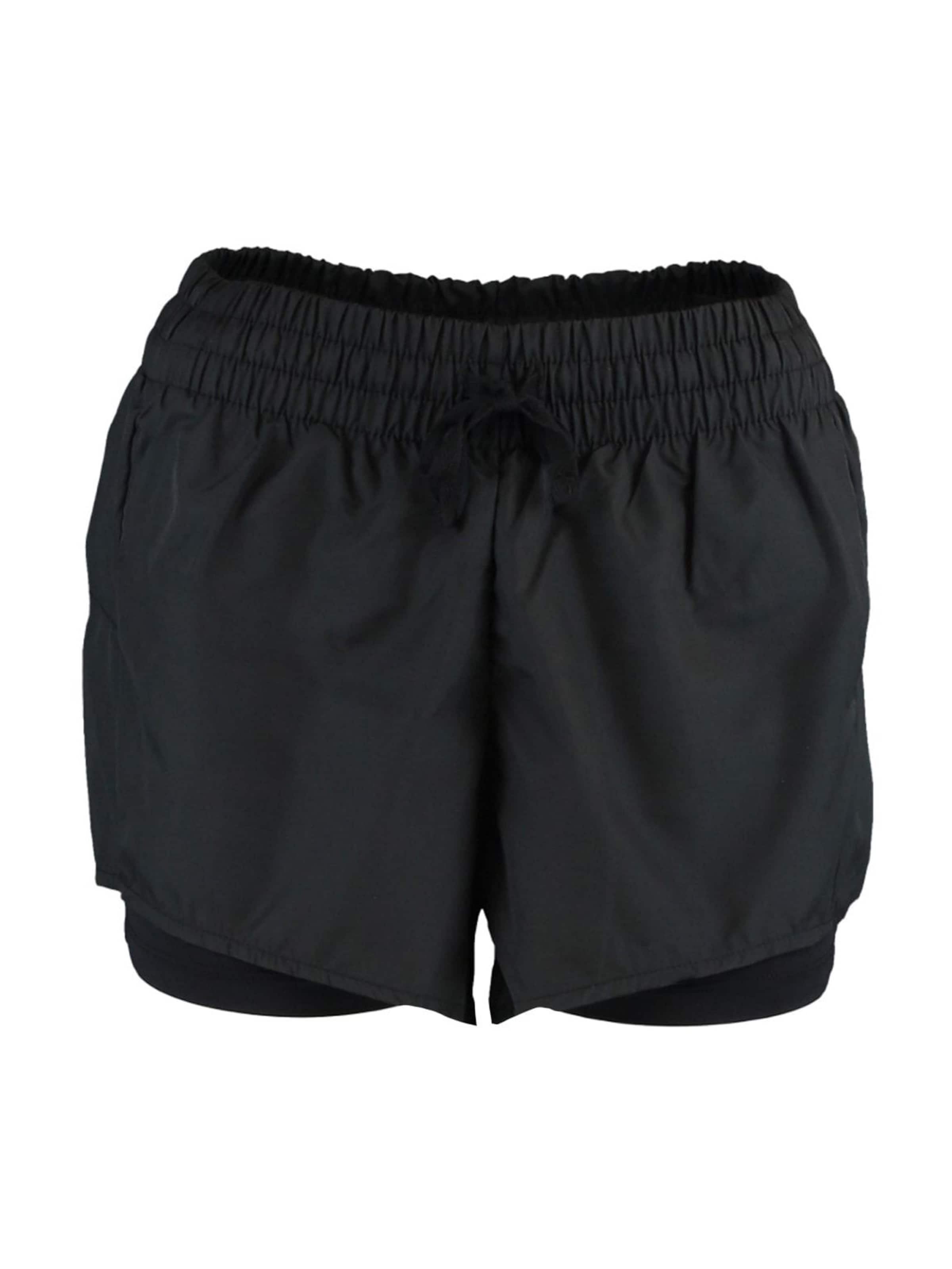 Regular Pantalon Trendyol en noir : devant