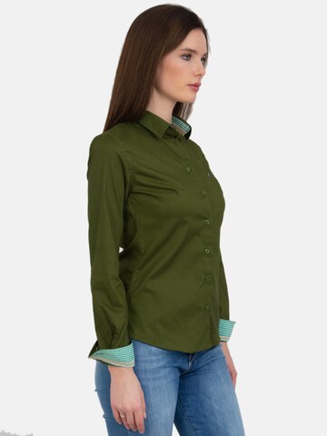 Camicia da donna 'Fitzroy' di Sir Raymond Tailor in verde