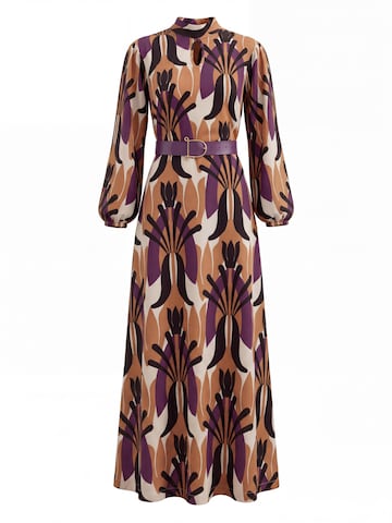 Robe de soirée 'Majestic Plum Dress' Shop Karey en violet : devant
