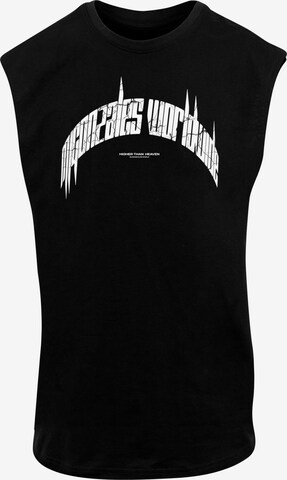 T-Shirt 'Higher Than Heaven V3' MJ Gonzales en noir : devant