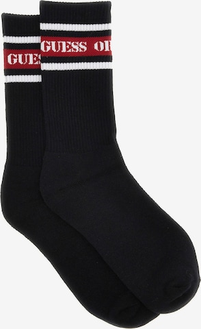 GUESS Socken in Schwarz: Vorderseite
