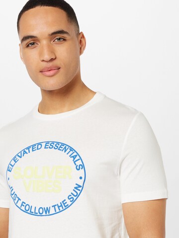 s.Oliver Shirt in Weiß