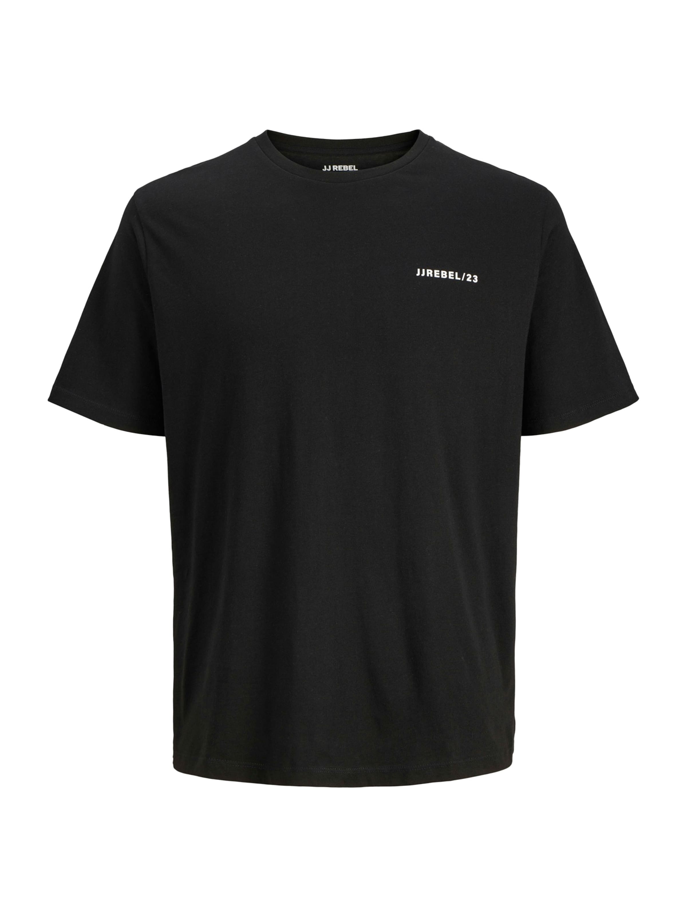 JJ Rebel Póló - fekete: elől