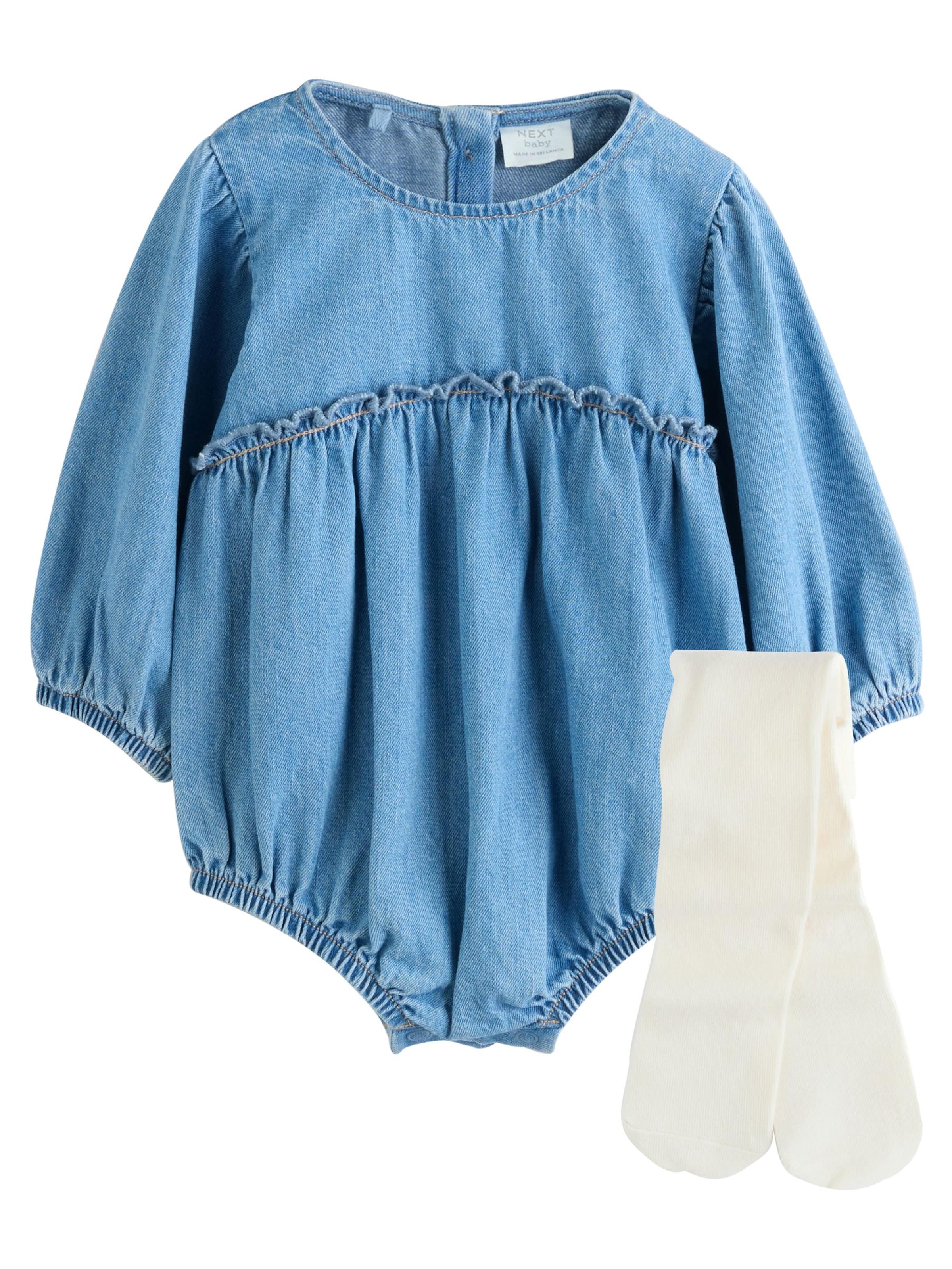 Tutina / body per bambino di Next in blu: frontale