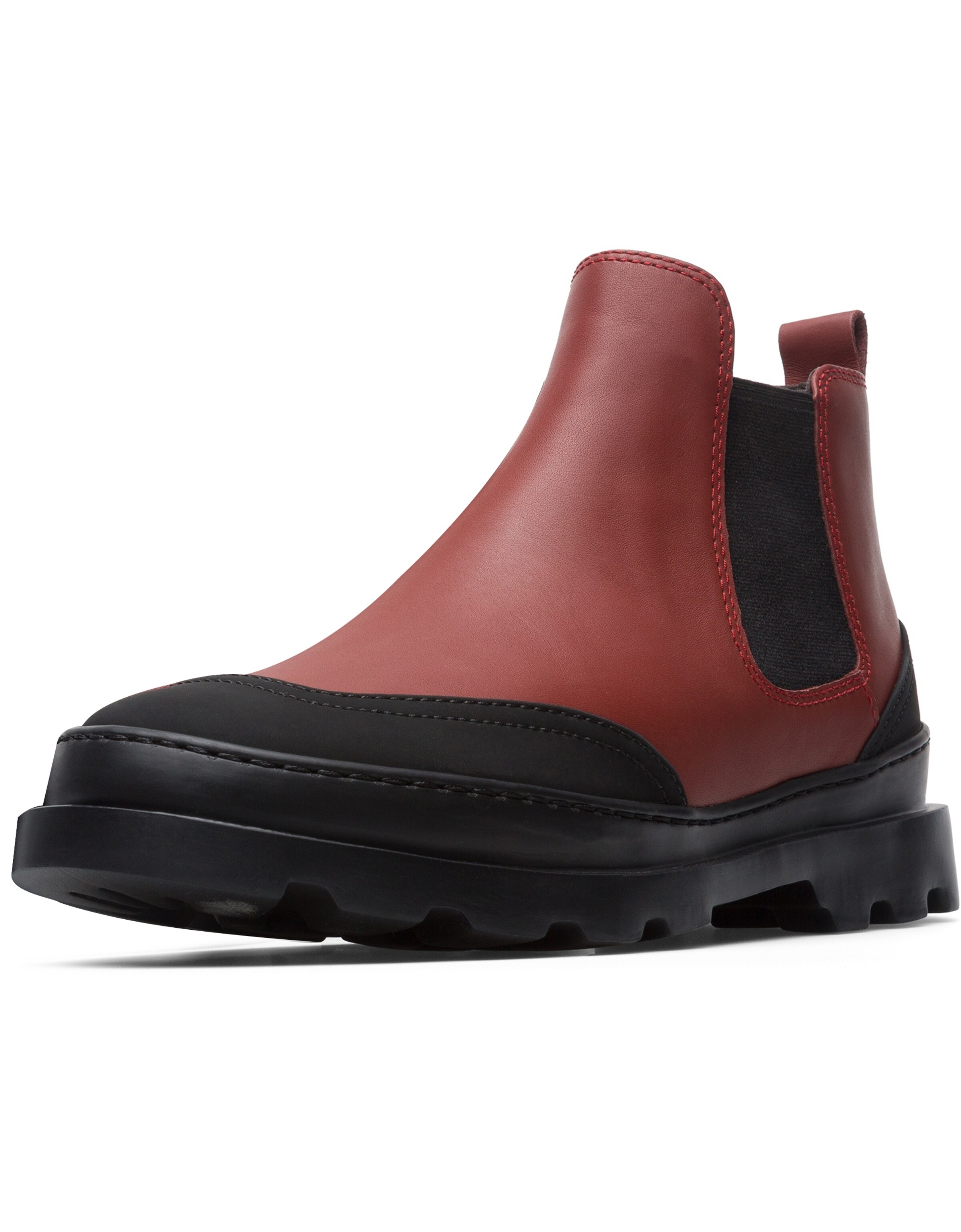 CAMPER Chelsea boots 'Brutus' in Red: front
