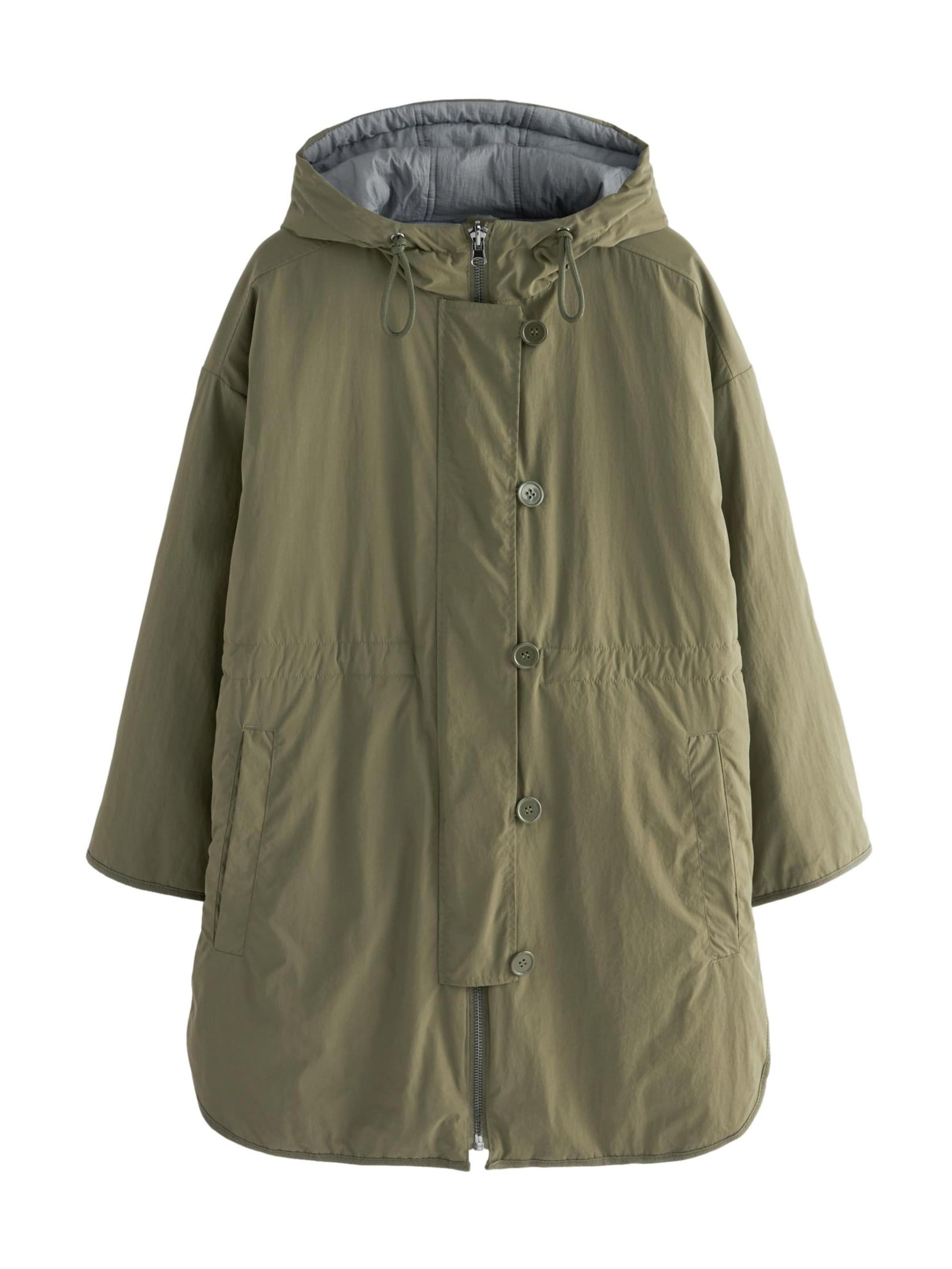 Next Φθινοπωρινό και ανοιξιάτικο μπουφάν σε πράσινο: μπροστά