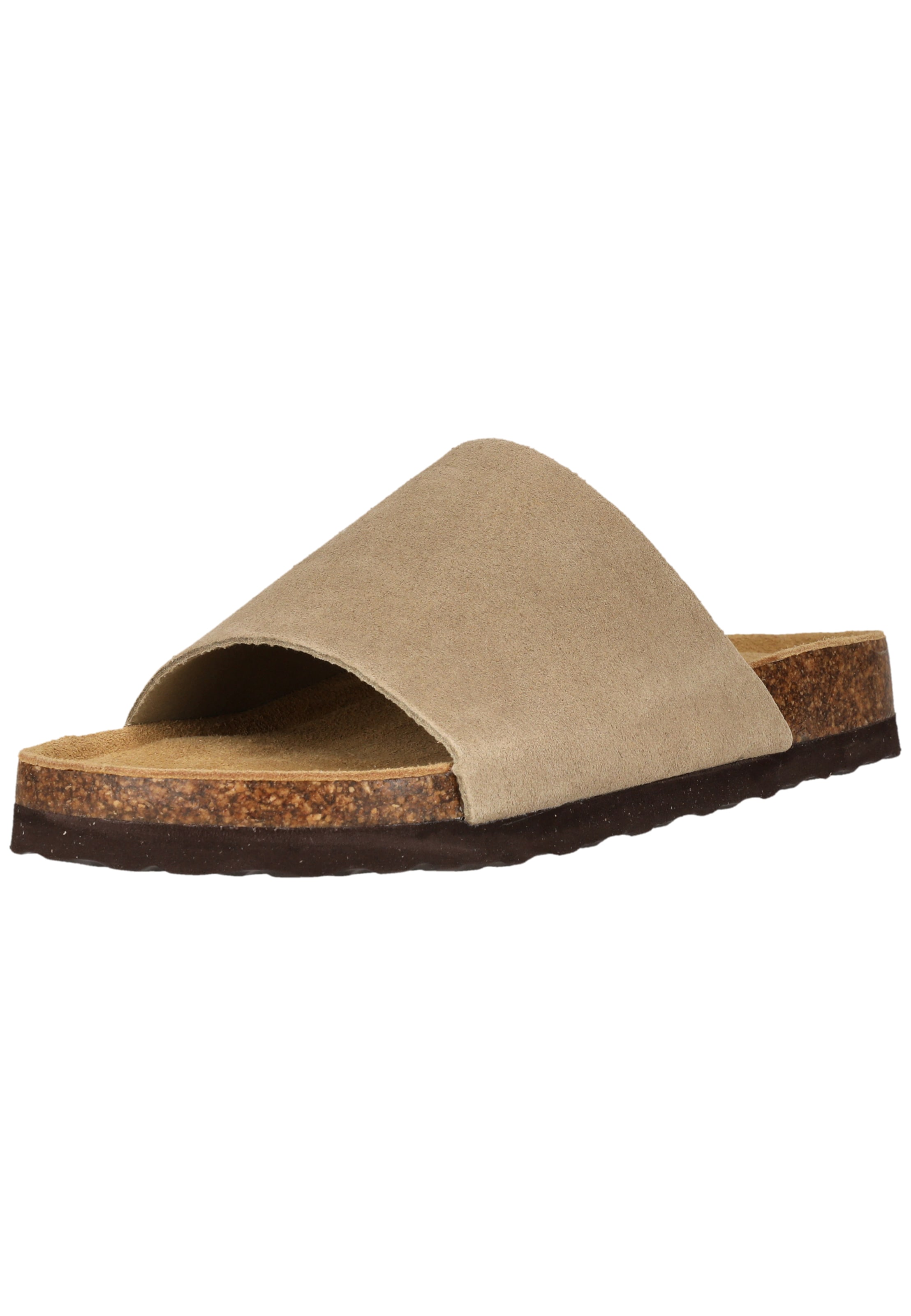 NOU Sandalen 'Amarante' in Grau: Vorderseite