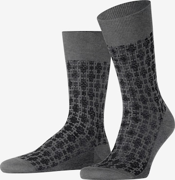 FALKE Socken 'Artwork Tie' in Grau: Vorderseite