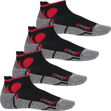 cflex Athletic Socks 'Running' in Red: front