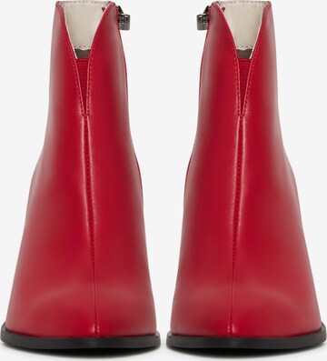 CESARE GASPARI Ankle Boots 'Classic' in Rot