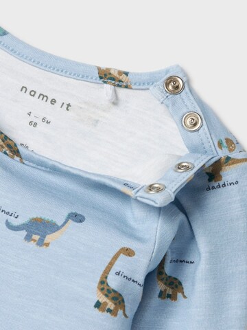 NAME IT - Pijama entero/body 'NBMDINOS' en azul