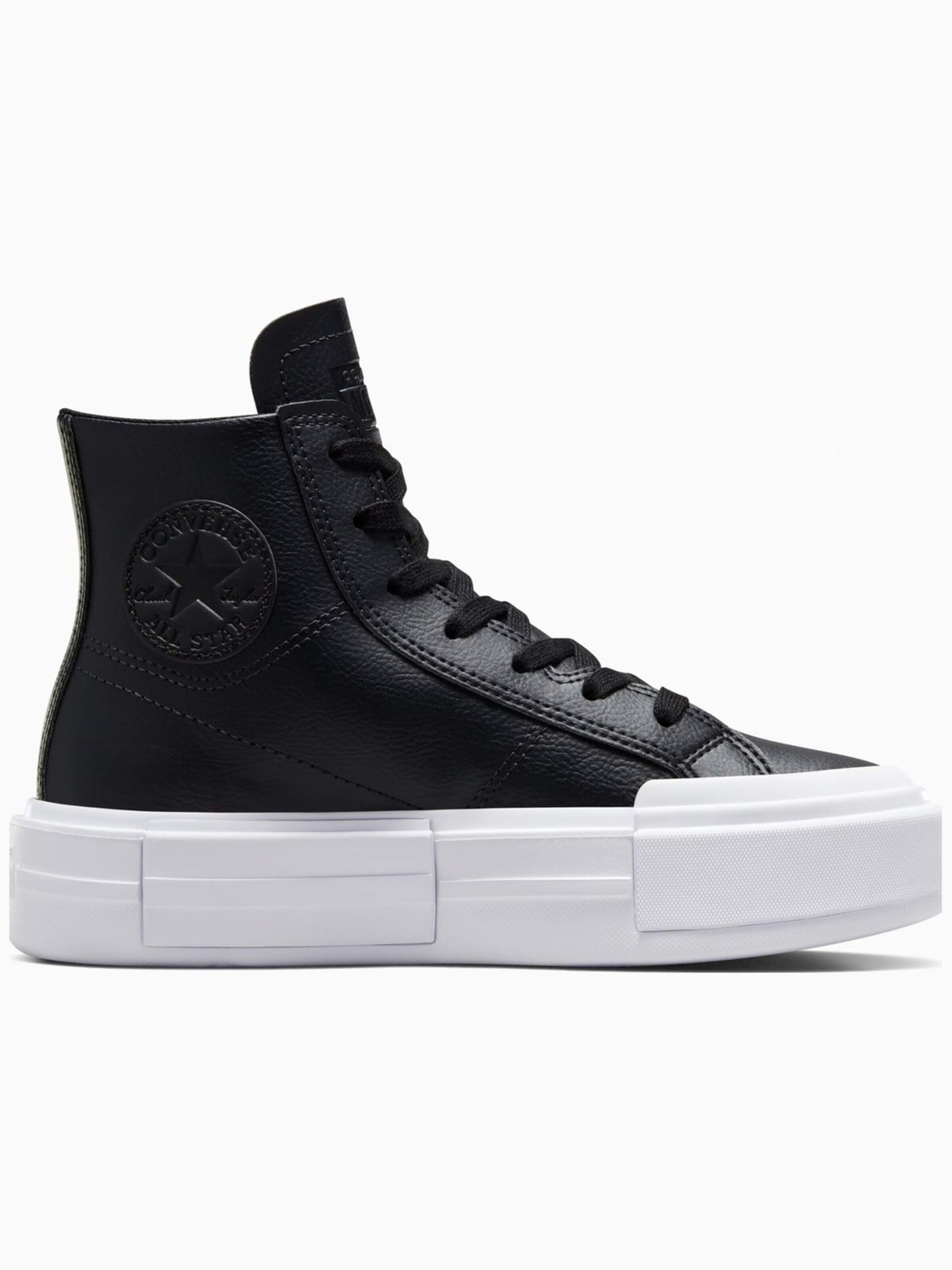 CONVERSE Sneakers hoog 'Converse Chuck Taylor Cruise Leather' in Zwart