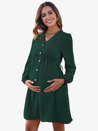 Yesfashion Kleid‌ in 36 in dunkelgrün, Produktansicht