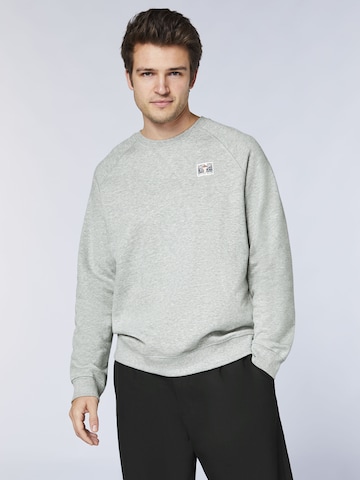 CHIEMSEE Sweatshirt in Grau: Vorderseite