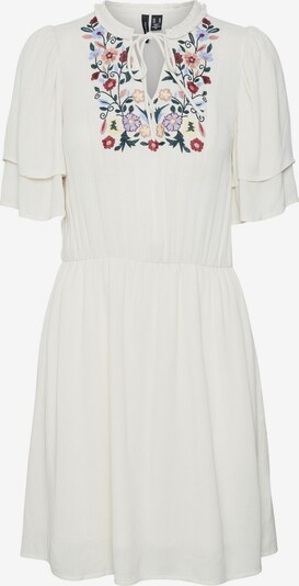 Vero Moda Curve Robe-chemise 'SINA' en mélange de couleurs / blanc, Vue avec produit