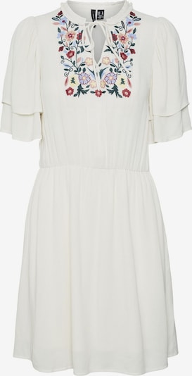 Vero Moda Curve Robe-chemise 'SINA' en mélange de couleurs / blanc, Vue avec produit