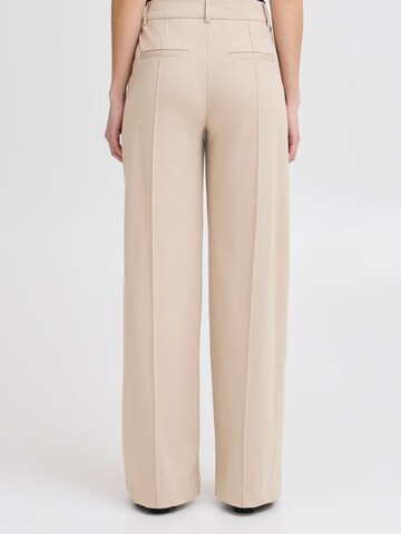 Loosefit Pantalon chino ' IHKATE SUS OFFICE WIDE PA ' ICHI en gris