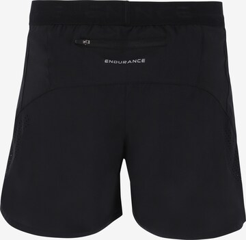 ENDURANCE Regular Workout Pants 'AIRY' in Black