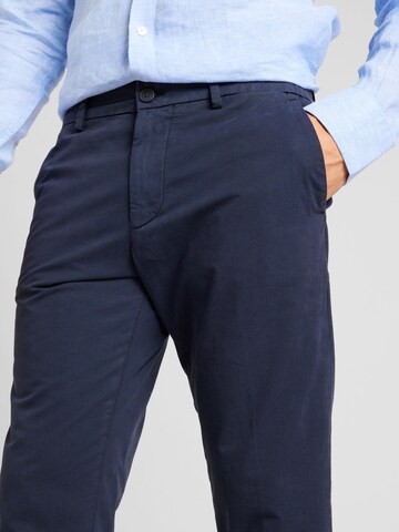 DRYKORN Regular Chino Pants 'Ajend' in Blue
