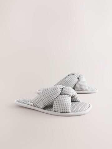 Pantoufle Next en gris