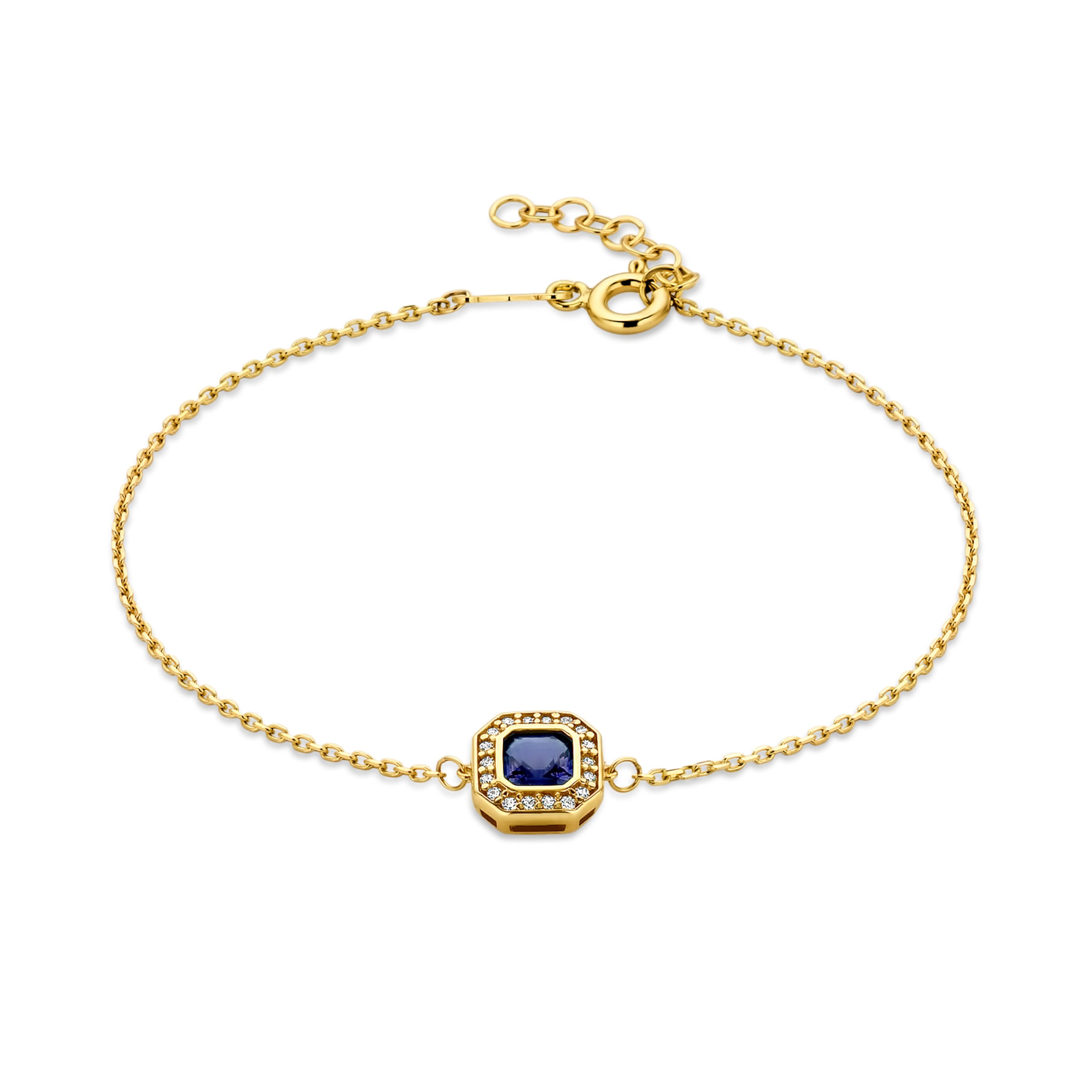Beloro Jewels Bracelet in Gold: front