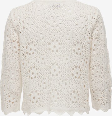 JDY Pullover 'NATASHA' i hvid