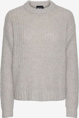 Pull-over 'PCNina' PIECES en gris : devant