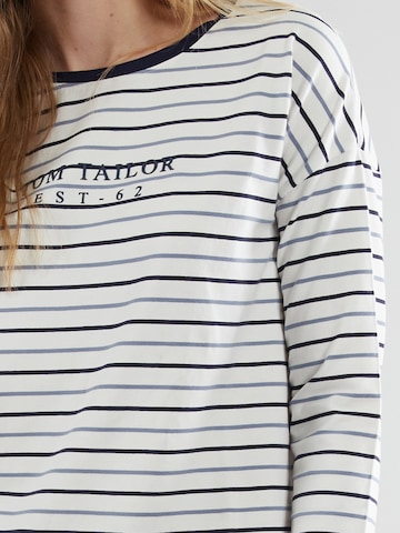 Pijama 'Zaria' de la TOM TAILOR pe albastru