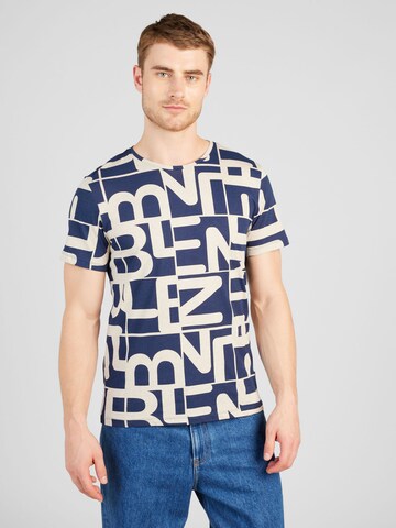 BLEND T-Shirt in Blau: Vorderseite