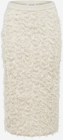 EDITED Skirt in Beige: front