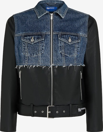 KARL LAGERFELD JEANS Välikausitakki värissä sininen: etupuoli