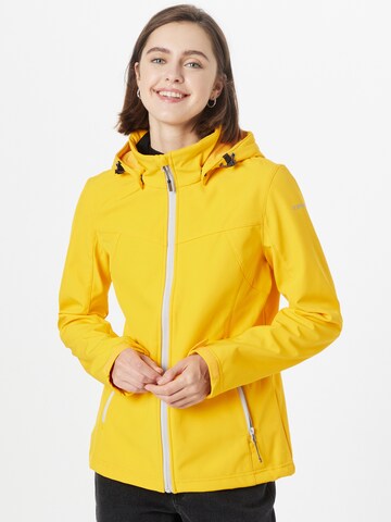 ICEPEAK Outdoor jacket 'BRENHAM' in Yellow: front