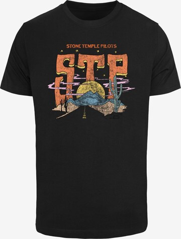 Merchcode T-Shirt 'Stone Temple Pilots - Desert Highway' in Schwarz: predná strana