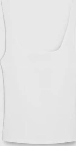 Chemisier Dilvin en blanc : devant