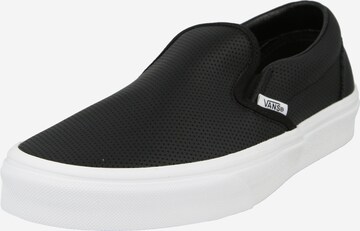 VANS - Sapatilhas slip-on 'Classic' em preto: frente