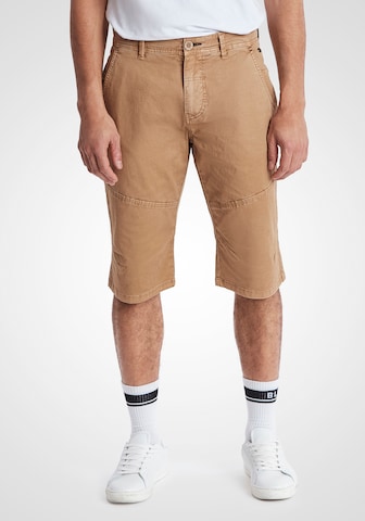 BLEND Regular Chino Pants in Brown: front