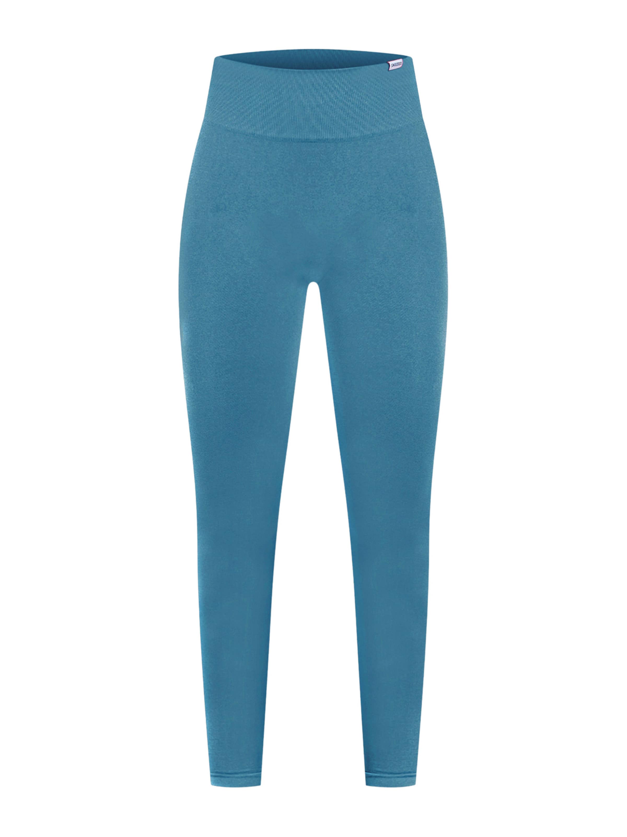 Smilodox Amaze Pro High Waist Seamless in Blau: Vorderseite