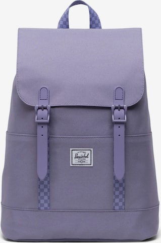 Herschel Backpack 'Retreat Small' in Purple: front