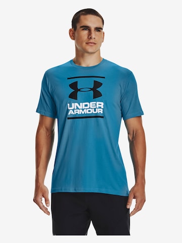 UNDER ARMOUR - Camiseta funcional 'Foundation' en azul
