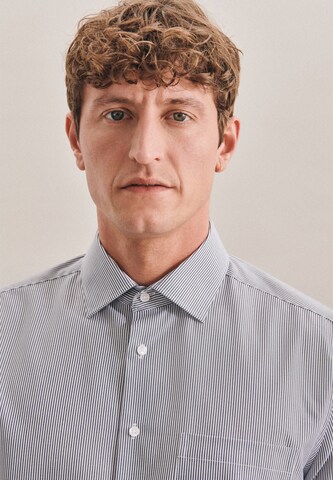 SEIDENSTICKER Regular fit Business shirt in Grey