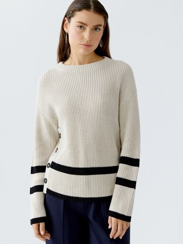 OUI Sweater 'VINIAH' in Beige: front