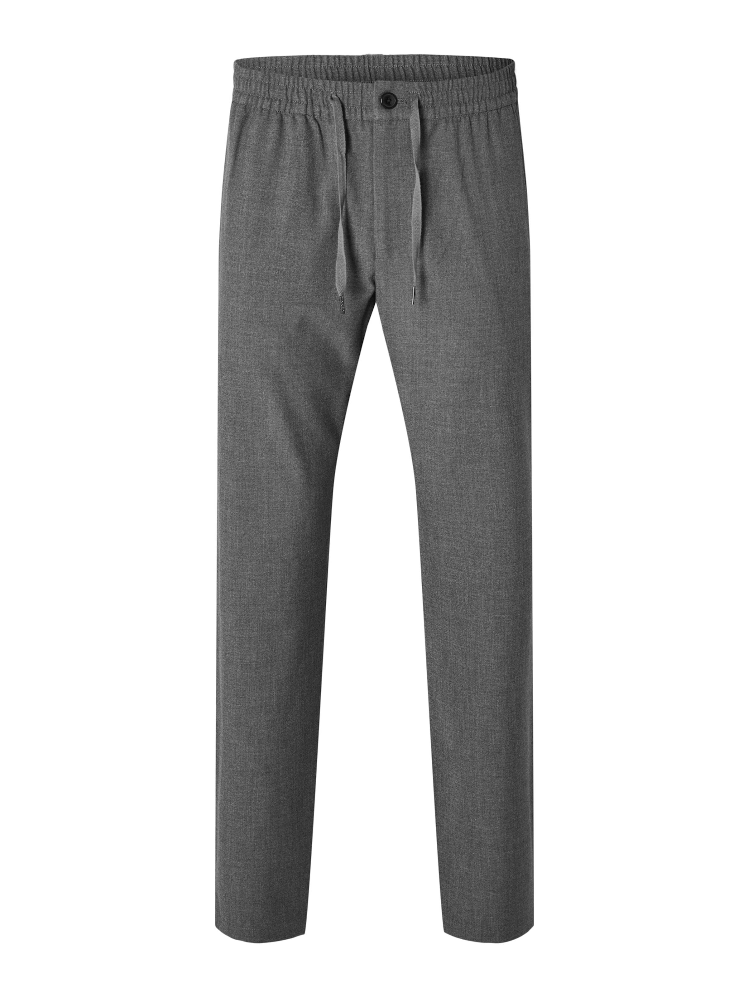 SELECTED - regular Pantalón chino 'SLHROBERT' en gris: frente