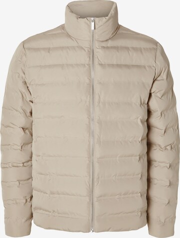 Veste mi-saison 'BARRY' SELECTED HOMME en beige : devant