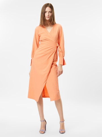 Closet London Dress in Orange