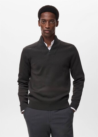MANGO MAN Sweater 'Casperp' in Green: front