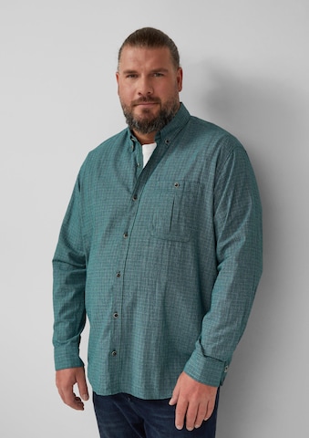 Coupe regular Chemise s.Oliver en vert : devant