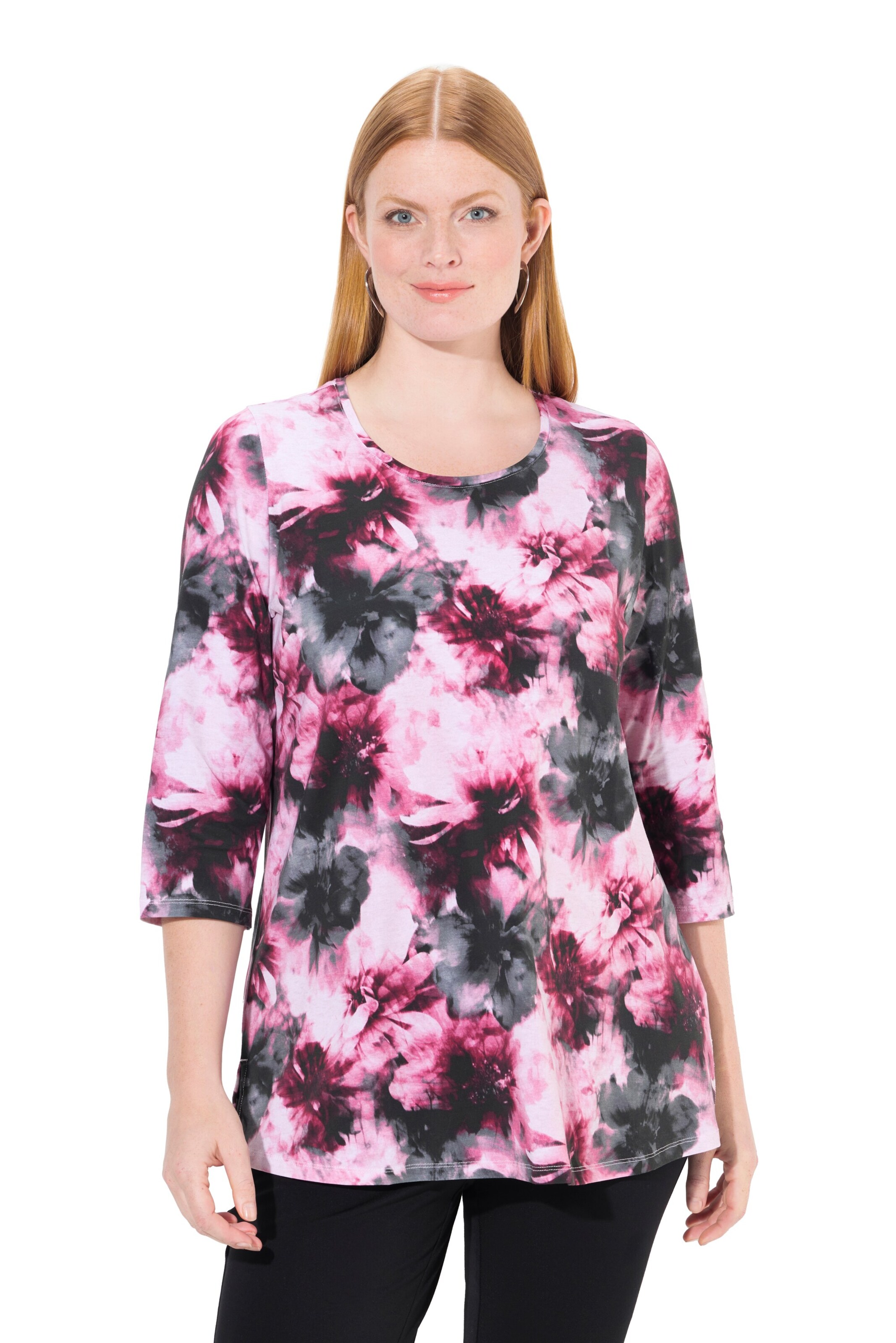 Ulla Popken Shirt in Pink: front