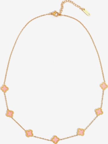 NTHIRTYTHREE Necklace in Pink: front